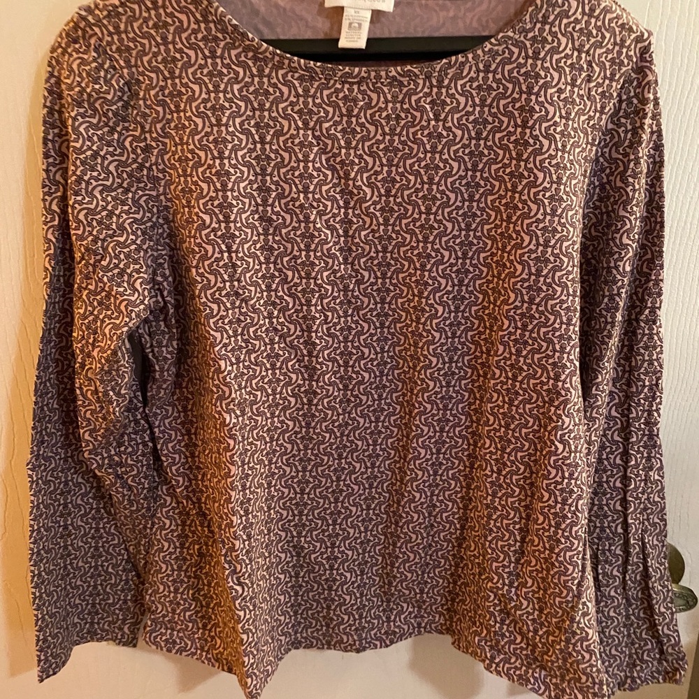 Charter Club long-sleeved cotton shirt
